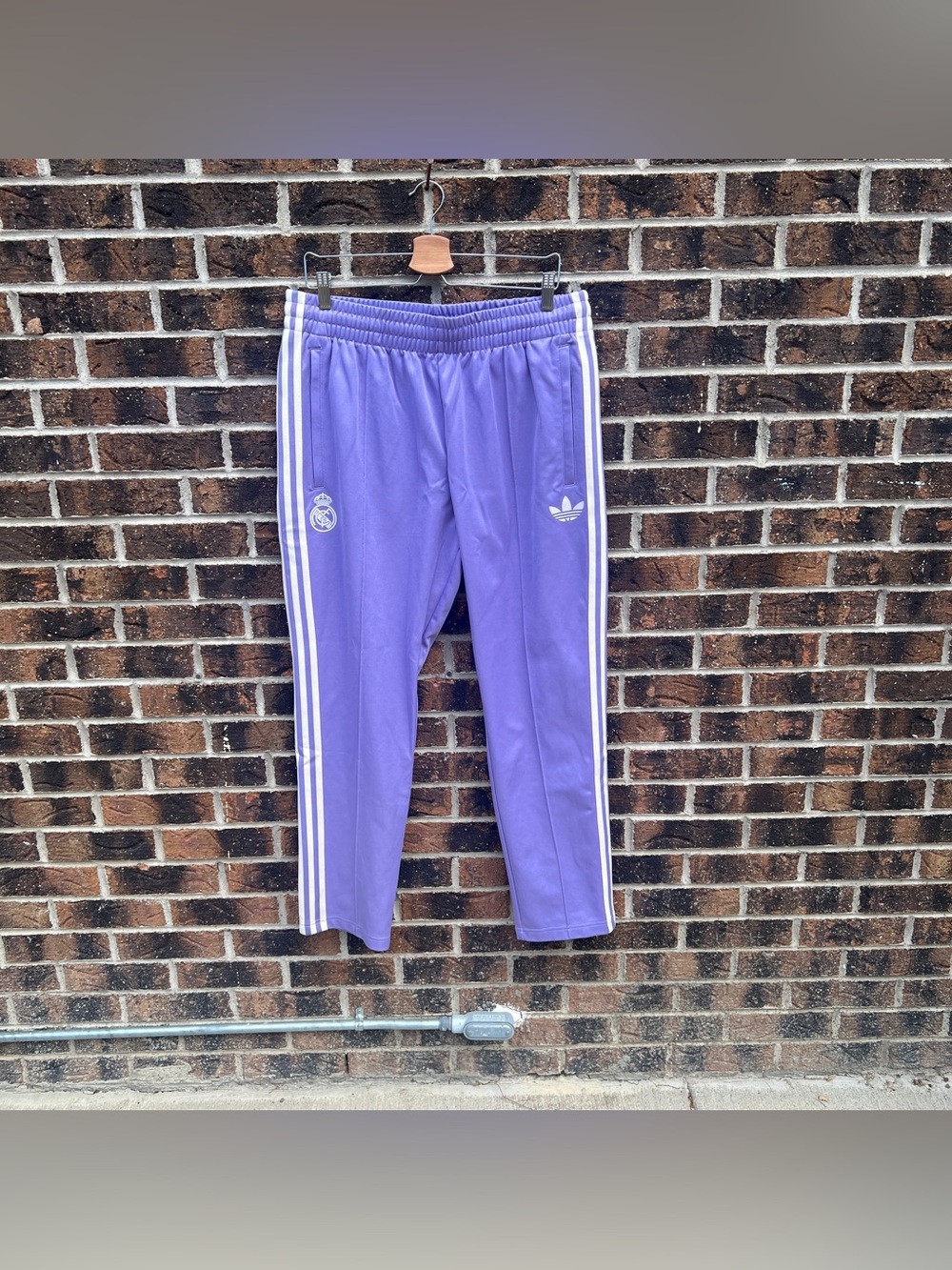 Adidas x Real Madrid Purple Track Pants - XL
